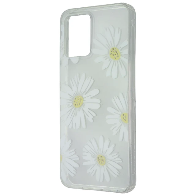 Main image of Mybat Mood Series Case for Motorola Moto G 5G (2023) - Happy (Clear/Daisy)