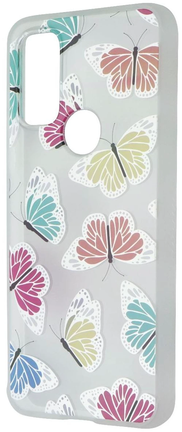 Main image of MyBat Pro Mood Series Case for Motorola Moto G Pure - Neon Butterflies