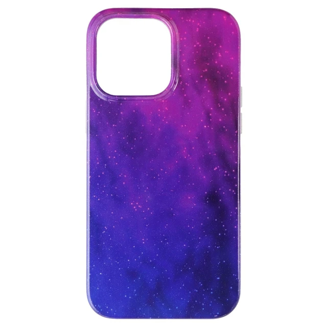 Alt view image 2 of 3 - PureGear Slim Shell Designer Series Case for Apple iPhone 14 Pro Max - Galaxy