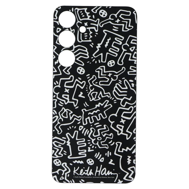 Alt view image 2 of 3 - Samsung Interactive Flipsuit Card for Galaxy S24 - Keith Haring Black