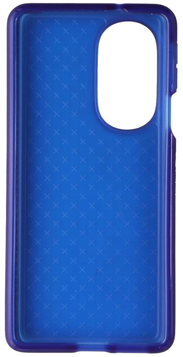 Alt view image 3 of 4 - Tech21 EvoCheck Series Case for Motorola Edge+ 5G UW (2022) - Blue