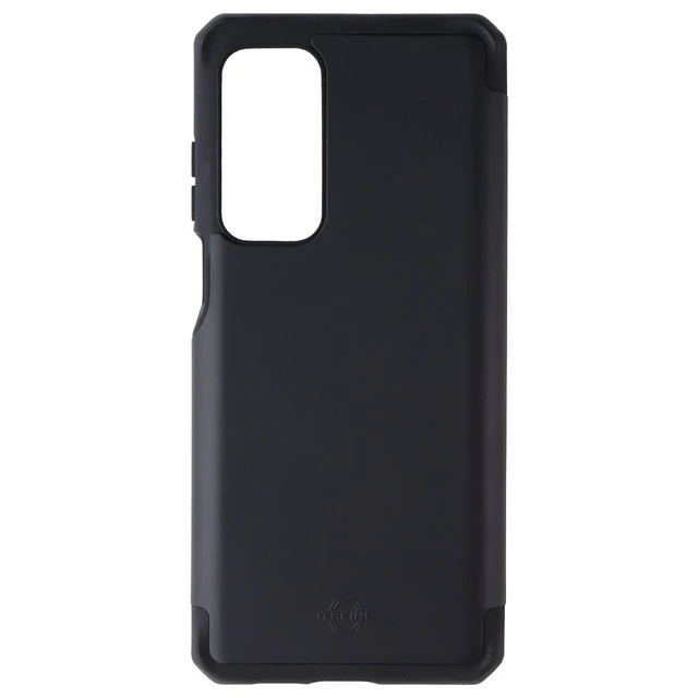 Alt view image 2 of 3 - ITSKINS Hybrid_R // Drive Series Case for Motorola Edge (2021) - Black