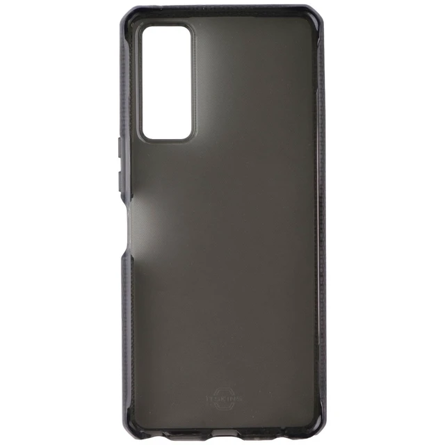 Alt view image 2 of 3 - ITSKINS Spectrum_R Clear Series Case for TCL Stylus 5G - Smoke