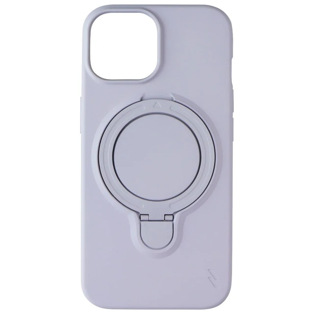Alt view image 2 of 3 - Zizo Revolve Series Case with Kickstand for iPhone 16e/15/14/13 - Violet