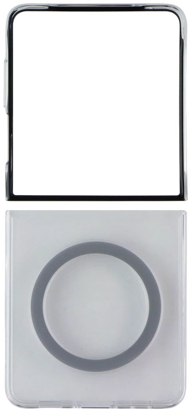 Alt view image 2 of 3 - Samsung Official Clear Magnet Case for Samsung Galaxy Z Flip7 - Clear