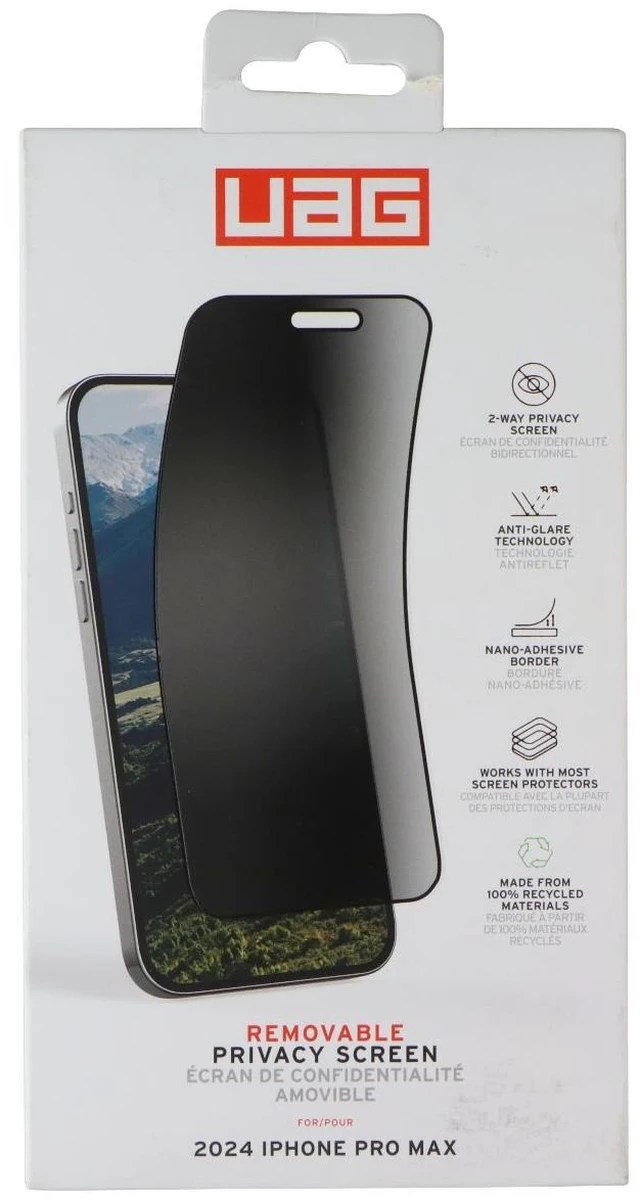 Main image of Urban Armor Gear UAG Removable Privacy Screen for Apple iPhone 16 Pro Max