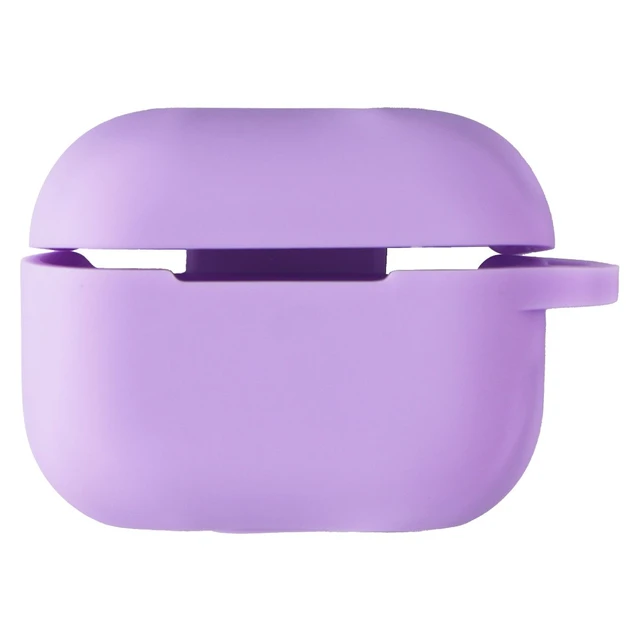Alt view image 2 of 5 - PureGear Silicone Case + Magnetic Strap for Apple AirPods Pro 2nd Gen - Purple