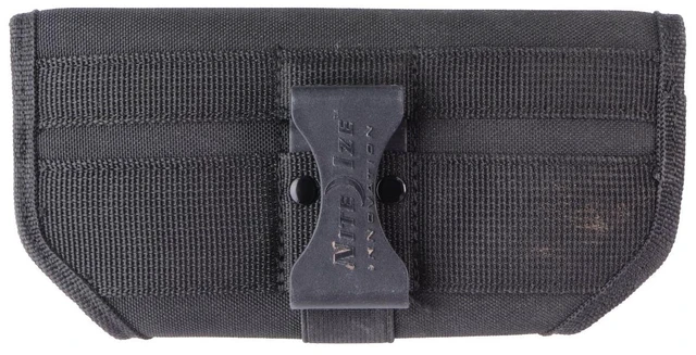 Alt view image 3 of 6 - Nite Ize Horizontal Clip Case Universal Holster (XXL) - Black/USA Patch