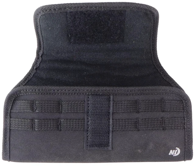 Alt view image 4 of 6 - Nite Ize Horizontal Clip Case Universal Holster (XXL) - Black/USA Patch