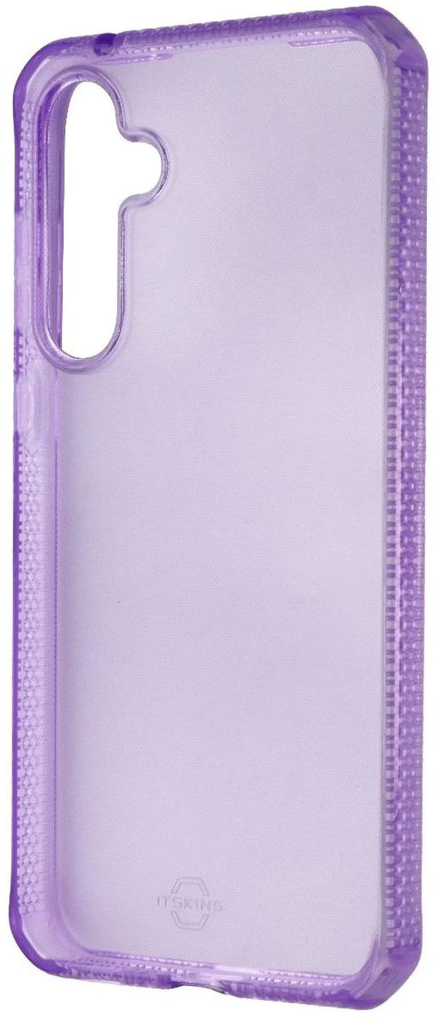 Main image of ITSKINS Spectrum_R // Clear Series Case forr Samsung Galaxy A35 5G - Purple