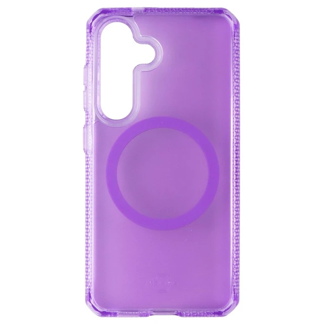 Alt view image 2 of 3 - ITSKINS Hybrid_R Vapor Magnetic Case for Samsung Galaxy S25 - Light Purple
