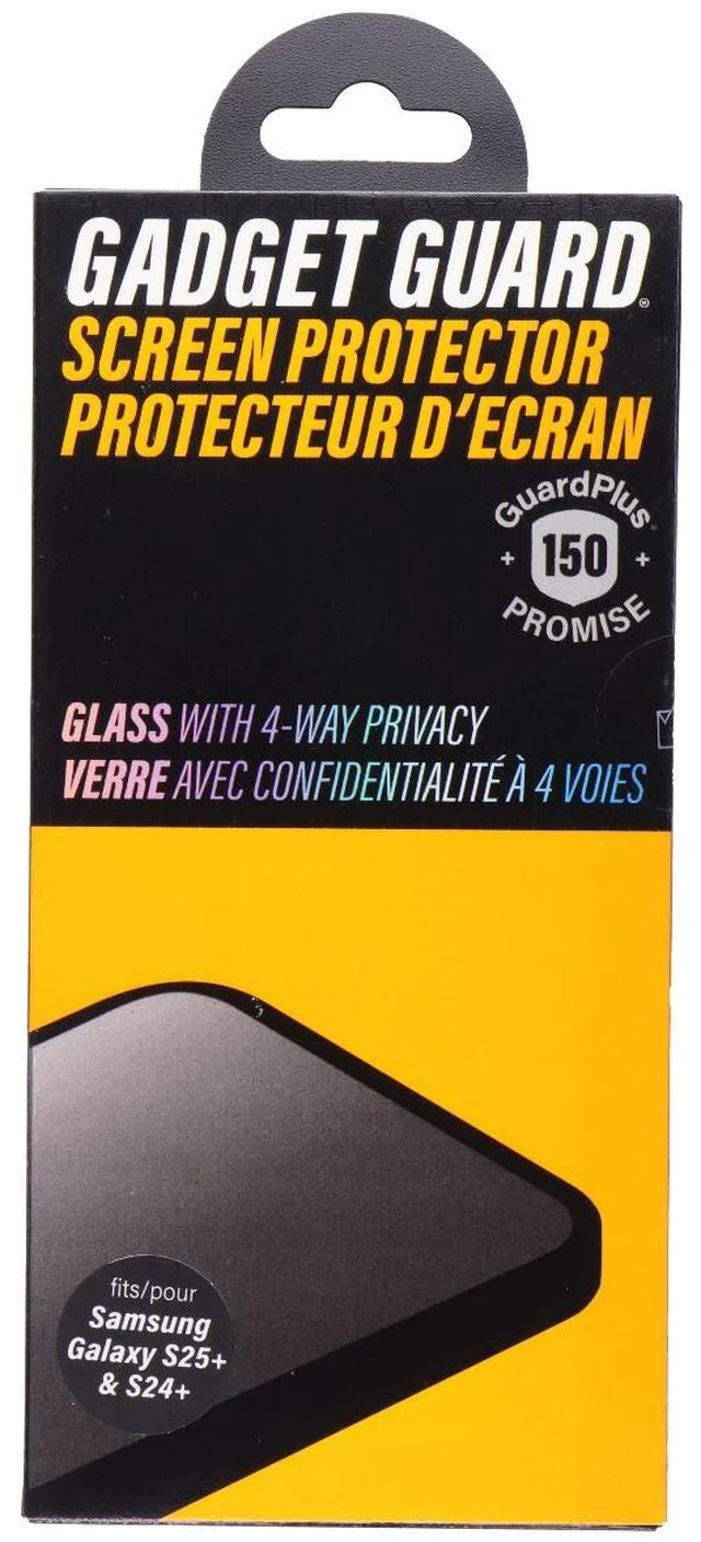 Main image of Gadget Guard Glass Screen Protector with 4-Way Privacy for Galaxy S25+/S24+