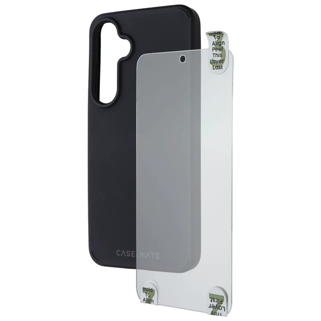 Main image of Case-Mate Tough Case & Screen Protector for Samsung Galaxy S24 FE - Black