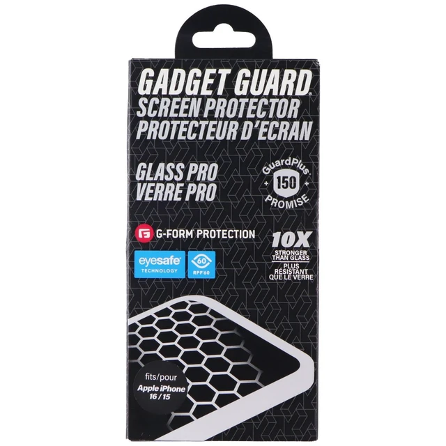Main image of Gadget Guard G-Form Protection Screen Protector for Apple iPhone 16/15