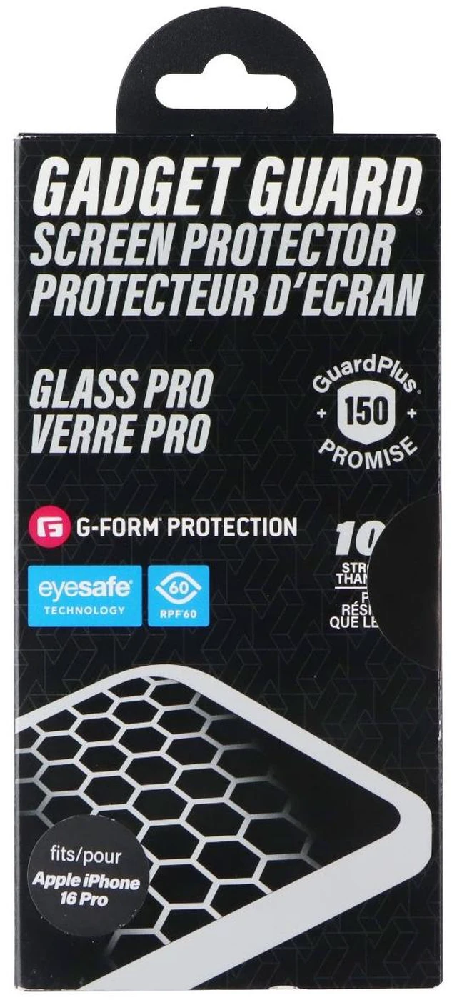 Main image of Gadget Guard Glass Pro Screen Protector for Apple iPhone 16 Pro