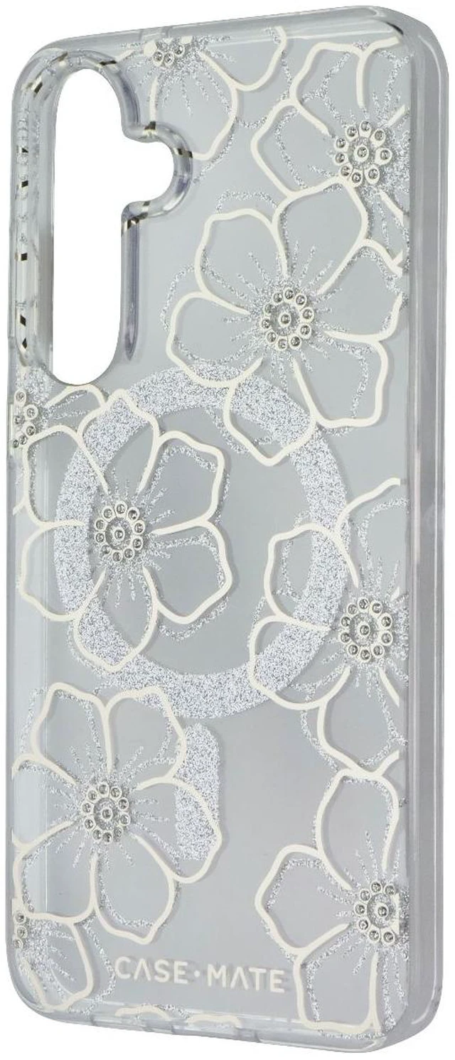 Main image of Case-Mate Magnetic Case for Samsung Galaxy S25 FE - Floral Gems