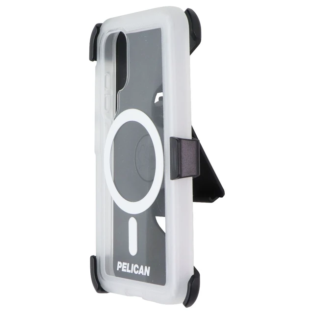 Main image of Pelican Voyager Magnetic Case + Holster for Samsung Galaxy S25 - Clear