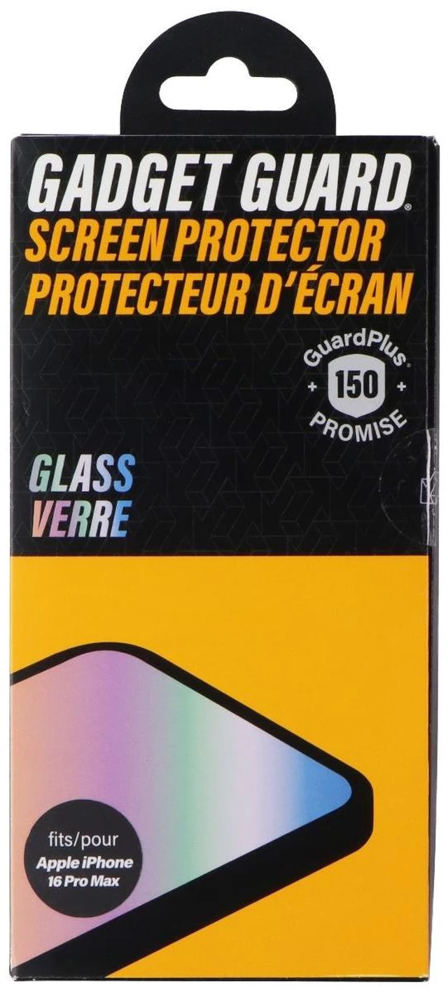 Main image of Gadget Guard Glass Series Screen Protector for Apple iPhone 16 Pro Max