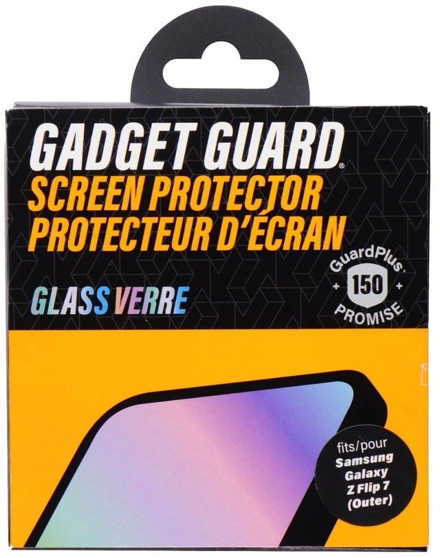 Main image of Gadget Guard Glass Screen Protector for Samsung Galaxy Z Flip 7 (Outer)