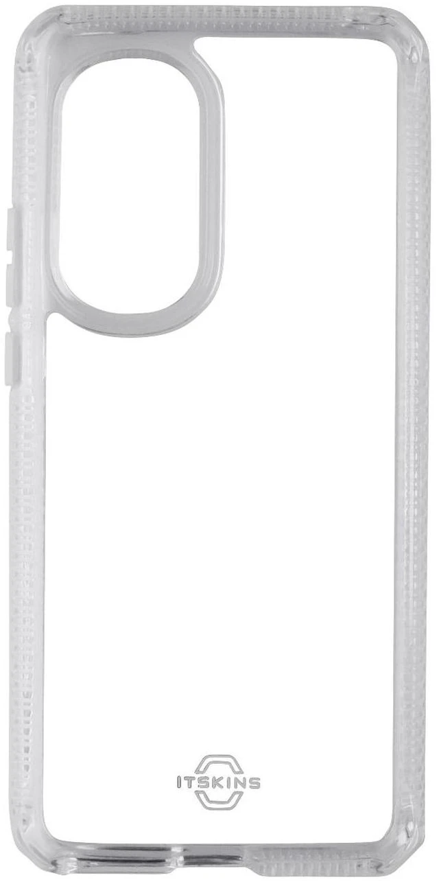 Alt view image 2 of 3 - ITSKINS Hybrid_R Series Case for Motorola Edge (2022) - Clear