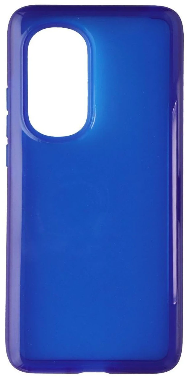 Alt view image 2 of 4 - Tech21 EvoCheck Series Gel Case for Motorola Edge (2022) - Blue