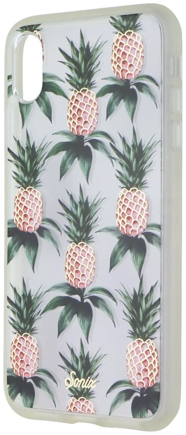 Main image of Sonix Clear Series Case for Apple iPhone XS Max - Pink Pineapple