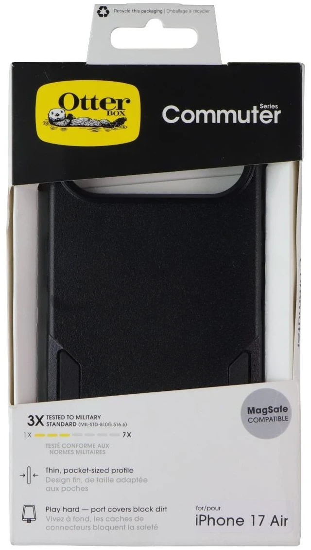 Main image of OtterBox Commuter Series Case for MagSafe for Apple iPhone 17 Air - Black