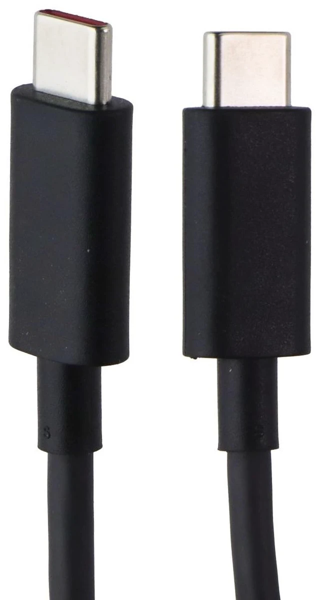 Main image of Motorola (3.3-Ft) USB-C to USB-C Charge/Sync Cable - Red Connector (SC18D86731)