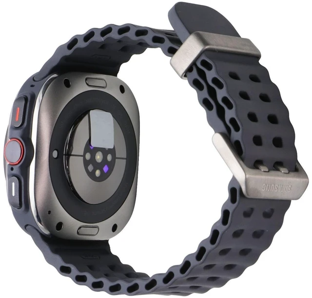 Alt view image 4 of 7 - Samsung Galaxy Watch Ultra 47mm Wi-Fi + LTE (L705U) Titanium Gray/Marine Gray