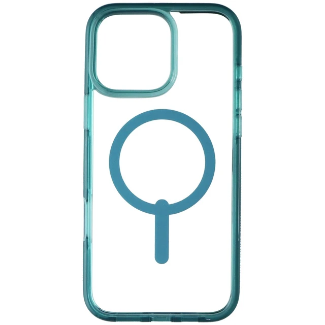 Alt view image 2 of 3 - ZAGG Santa Cruz Snap Case for MagSafe for Apple iPhone 16 Pro Max - Retro Blue