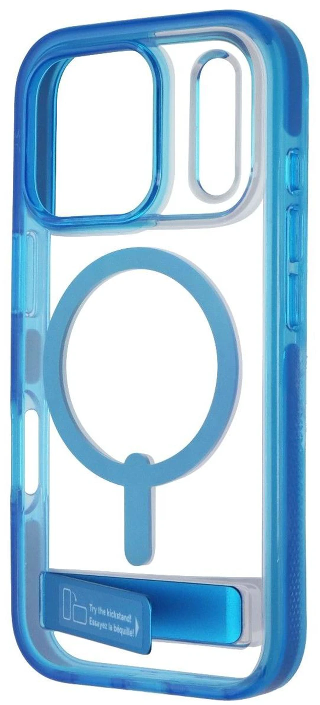 Main image of ZAGG Santa Cruz Snap Case with Kickstand for MagSafe for iPhone 17 Pro - Blue