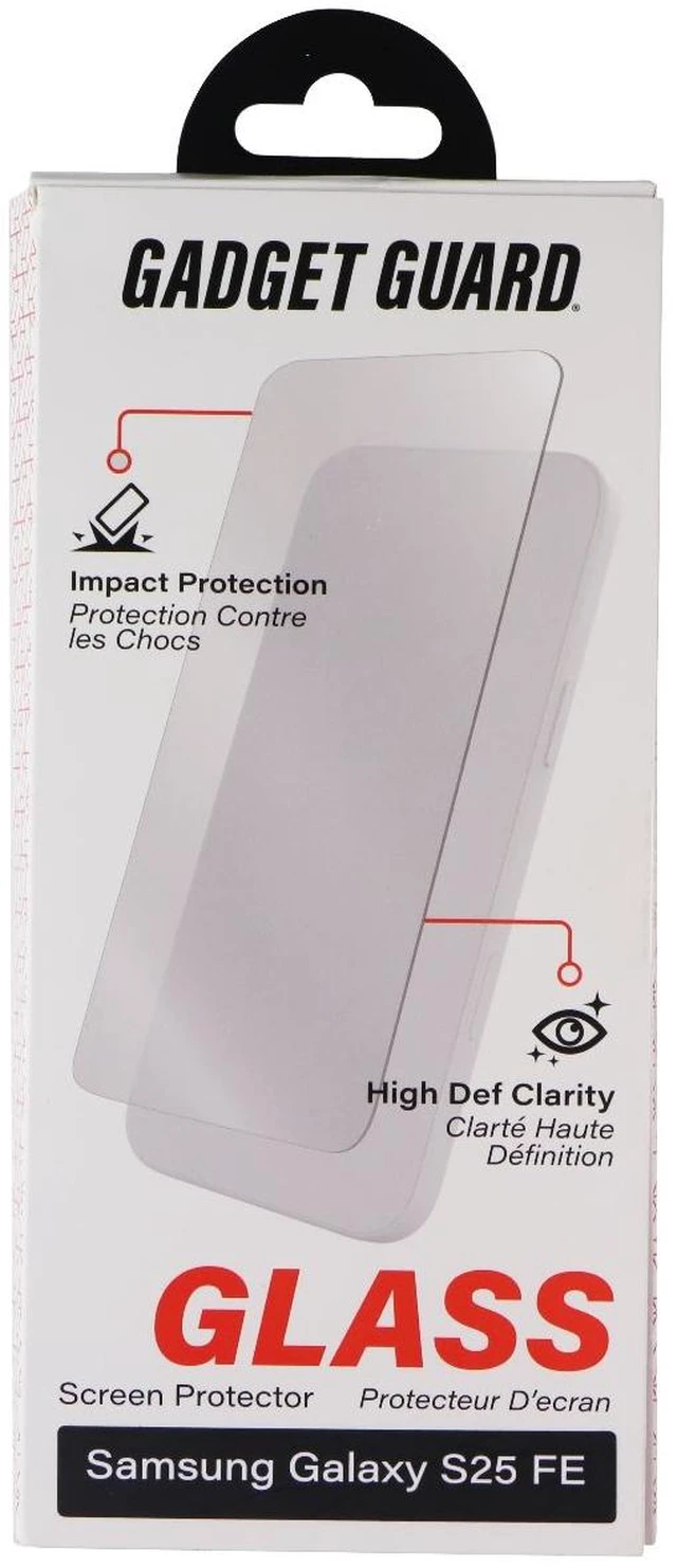 Main image of Gadget Guard High Def Clarity Glass Screen Protector for Samsung Galaxy S25 FE