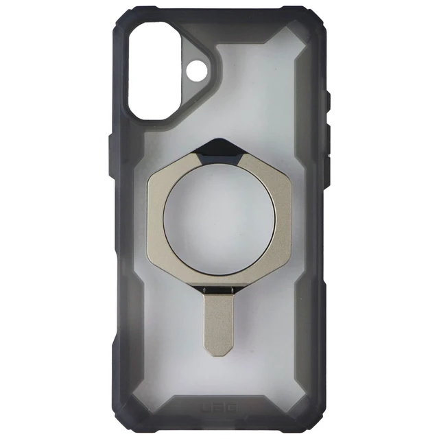 Alt view image 2 of 3 - UAG Plasma XTE Kickstand Case for MagSafe for iPhone 16 Plus - Ash/Titanium