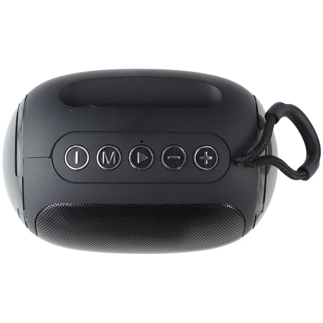 Alt view image 4 of 5 - MEGUO 5W Portable Bluetooth Wireless Speaker - Light Black (A66)