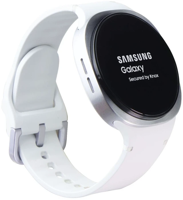 Main image of Samsung Galaxy Watch8 (40mm) LTE Unlocked Smartwatch - Silver/White (SM-L325U)