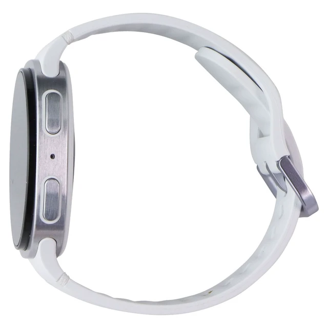 Alt view image 3 of 7 - Samsung Galaxy Watch8 (40mm) LTE Unlocked Smartwatch - Silver/White (SM-L325U)