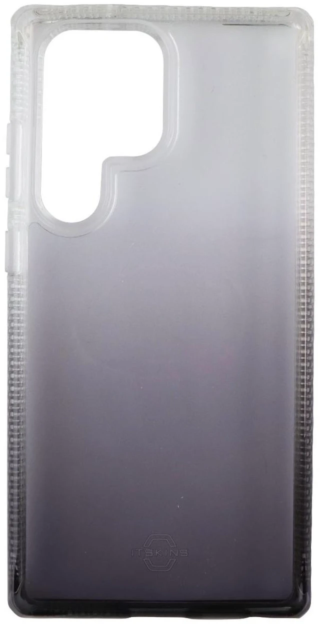 Alt view image 2 of 3 - ITSKINS Hybrid_R // Ombre Case for Samsung Galaxy S23 Ultra - Smoke