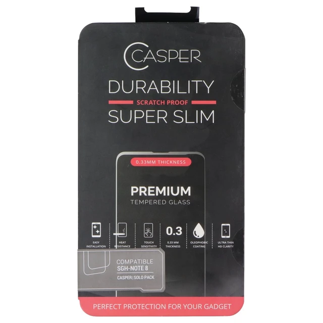 Main image of Casper Premium Ultra Thin 9H Tempered Glass for Samsung Galaxy Note 8