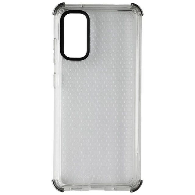 Alt view image 2 of 3 - Ballistic Jewel Spark Series Hard Case for Samsung Galaxy S20 - Clear