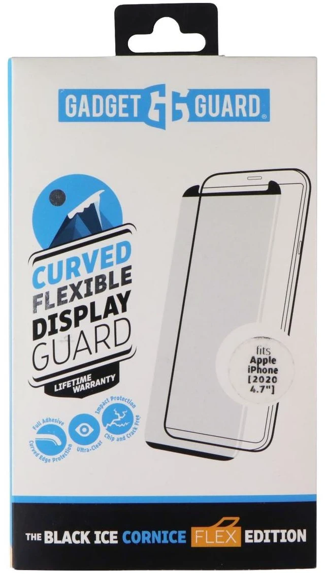 Main image of Gadget Guard Black Ice Flex Screen Protector for Apple iPhone SE (2nd Gen)
