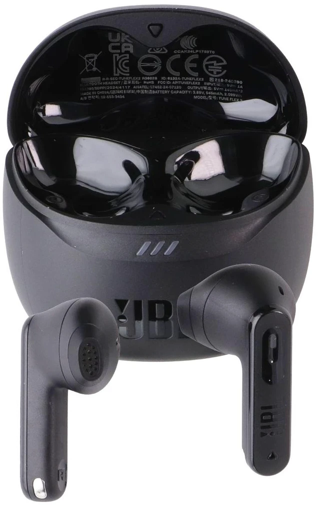 Alt view image 14 of 19 - JBL TFLEX2BLK Tune Flex 2 True Wireless Noise Cancelling Earbuds - Black