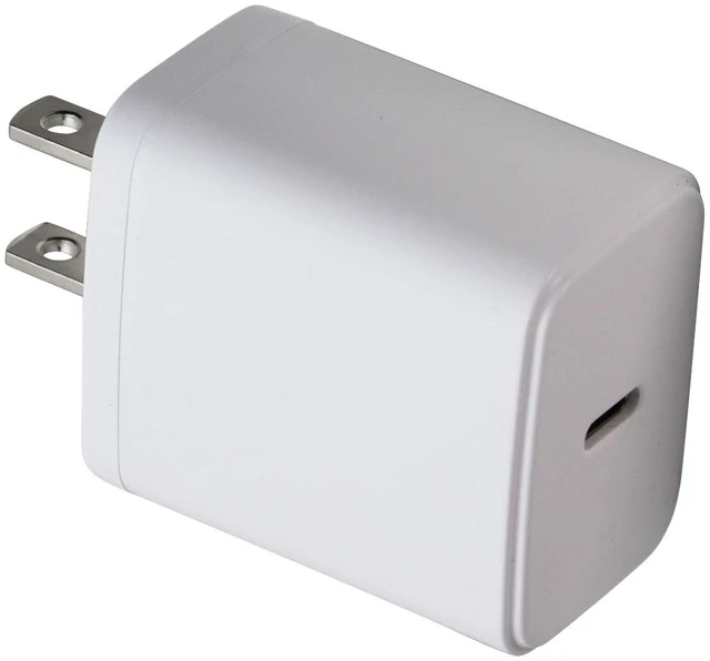 Main image of Ventev 5V/3A 20W USB-C Switching Adapter Wall Charger - White ASPD43a-P20W12