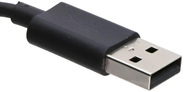 Alt view image 2 of 3 - Motorola (3-Foot) USB-A to USB-C Charge/Sync Cable - Black (S928E12804)