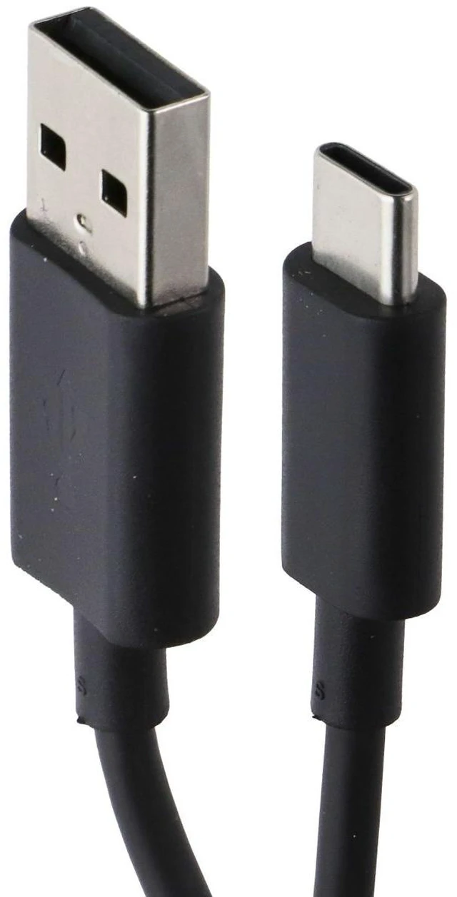 Main image of Motorola (3-Foot) USB-A to USB-C Charge/Sync Cable - Black (S928E12804)