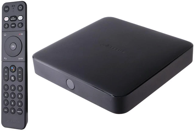 Main image of TELUS TV Digital Box (TELUSTV-21T) 4K Android TV Media Streamer & Voice Remote