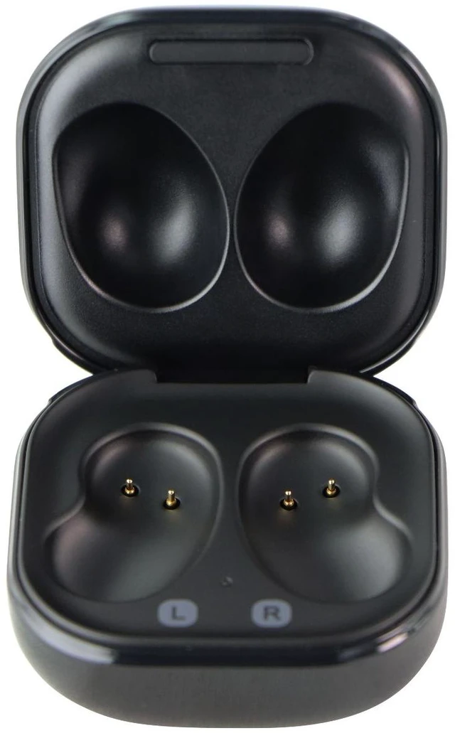 Main image of Samsung Replacement Charging Case for Galaxy Buds Live - Black (EP-QR180)