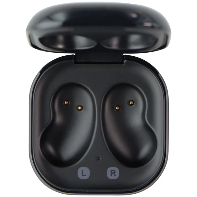 Alt view image 2 of 4 - Samsung Replacement Charging Case for Galaxy Buds Live - Black (EP-QR180)