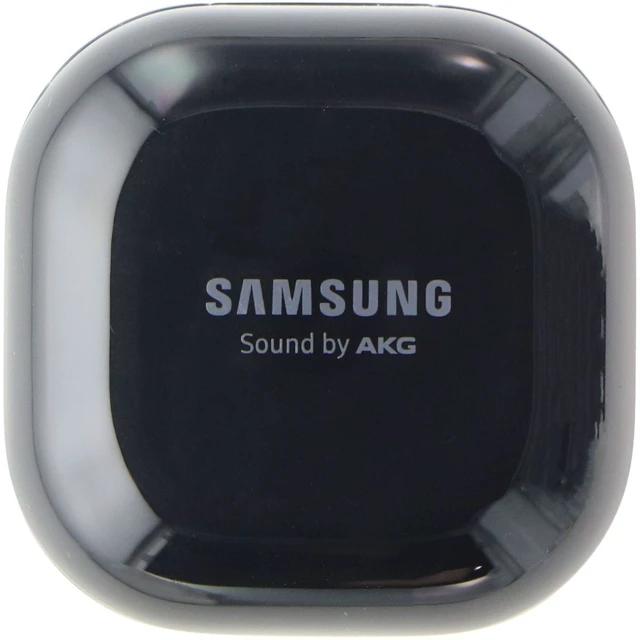 Alt view image 3 of 4 - Samsung Replacement Charging Case for Galaxy Buds Live - Black (EP-QR180)