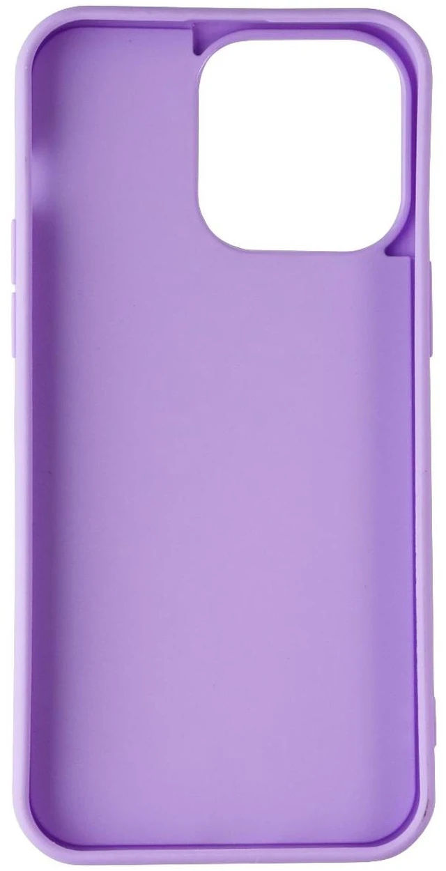 Alt view image 5 of 6 - MyBat Pro Clutch Series Crossbody Wallet Case for iPhone 15 Pro Max - Purple