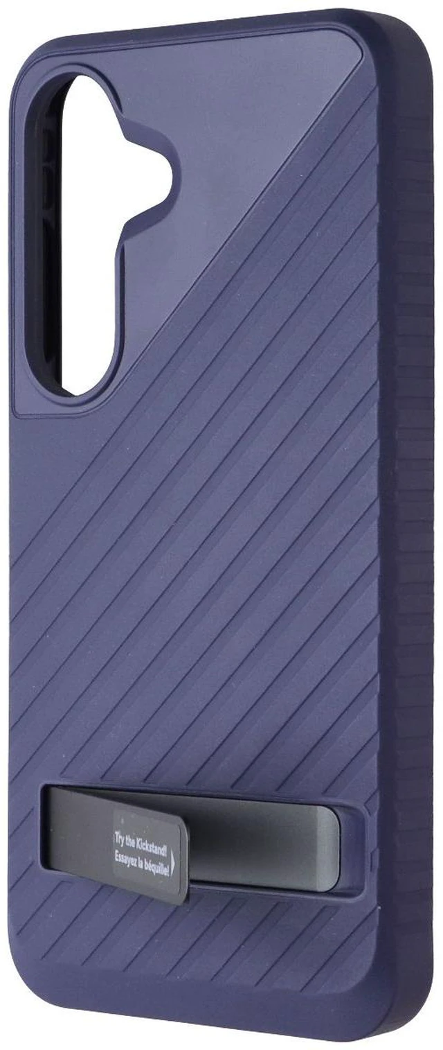 Main image of ZAGG Denali Series with Kickstand Case for Samsung Galaxy S25 - Navy Blue